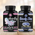 2 Pack: Hair Envy and Beauty Sleep Collagen Sleep Aid