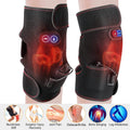 2-Pack: Heated Knee Massage Wrap