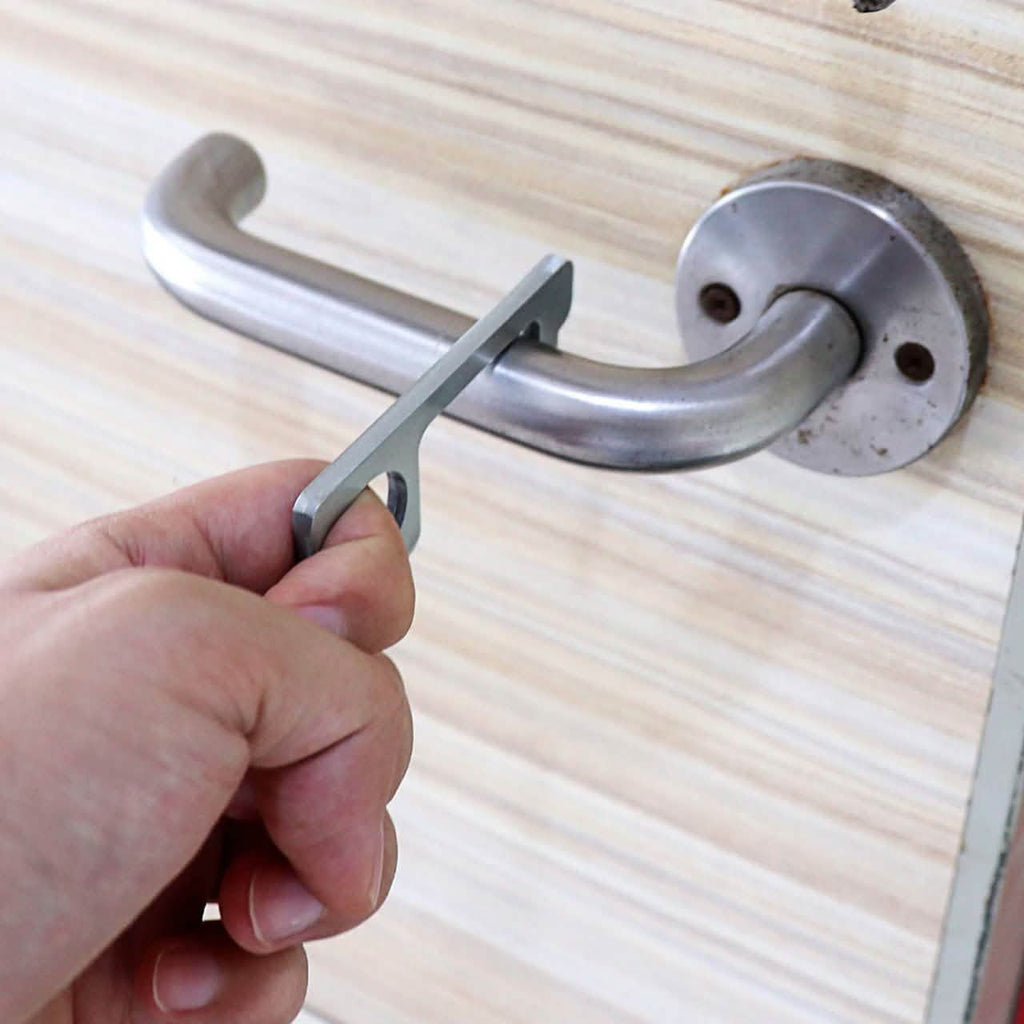 2-Pack: Portable Press Elevator Tool and Door Handle Key