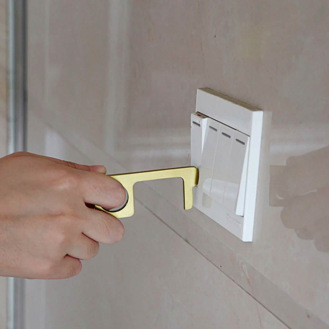 2-Pack: Portable Press Elevator Tool and Door Handle Key