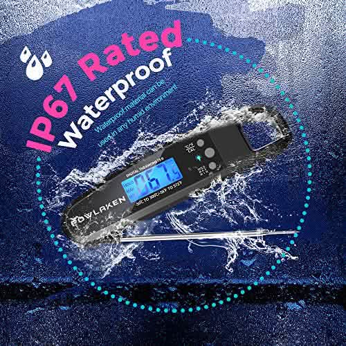 2-Pack: Instant Read Meat Thermometer