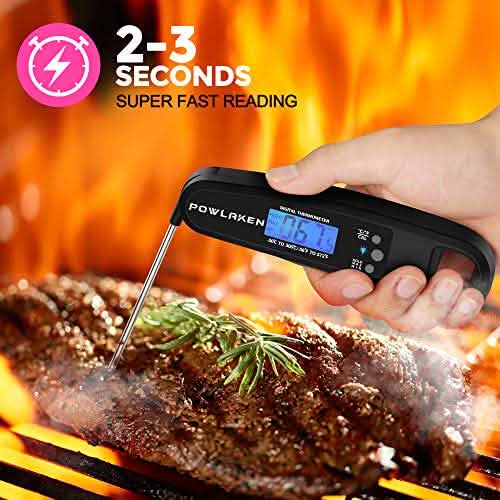 2-Pack: Instant Read Meat Thermometer