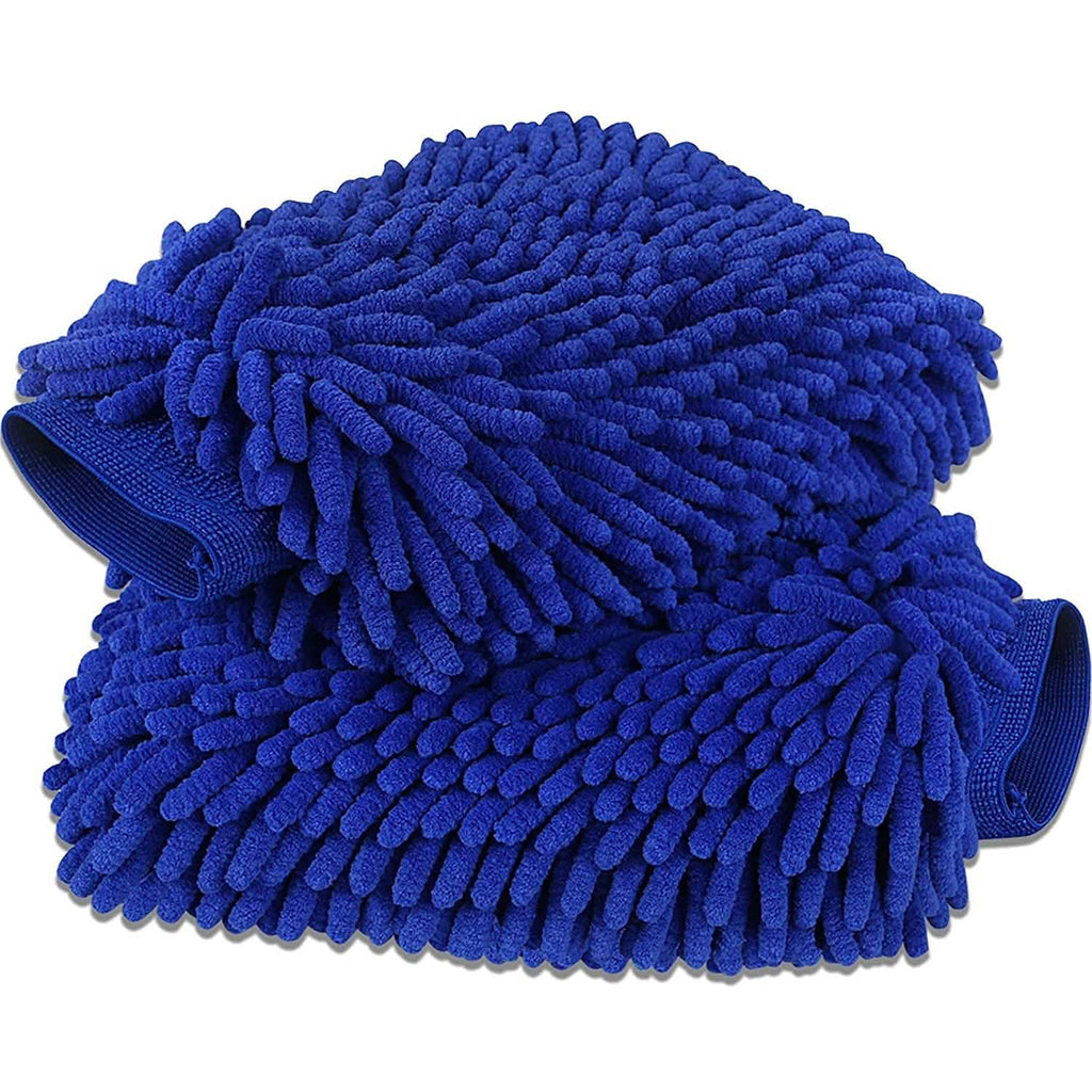 2-Pack: Large Size Microfiber Car Wash Mitt