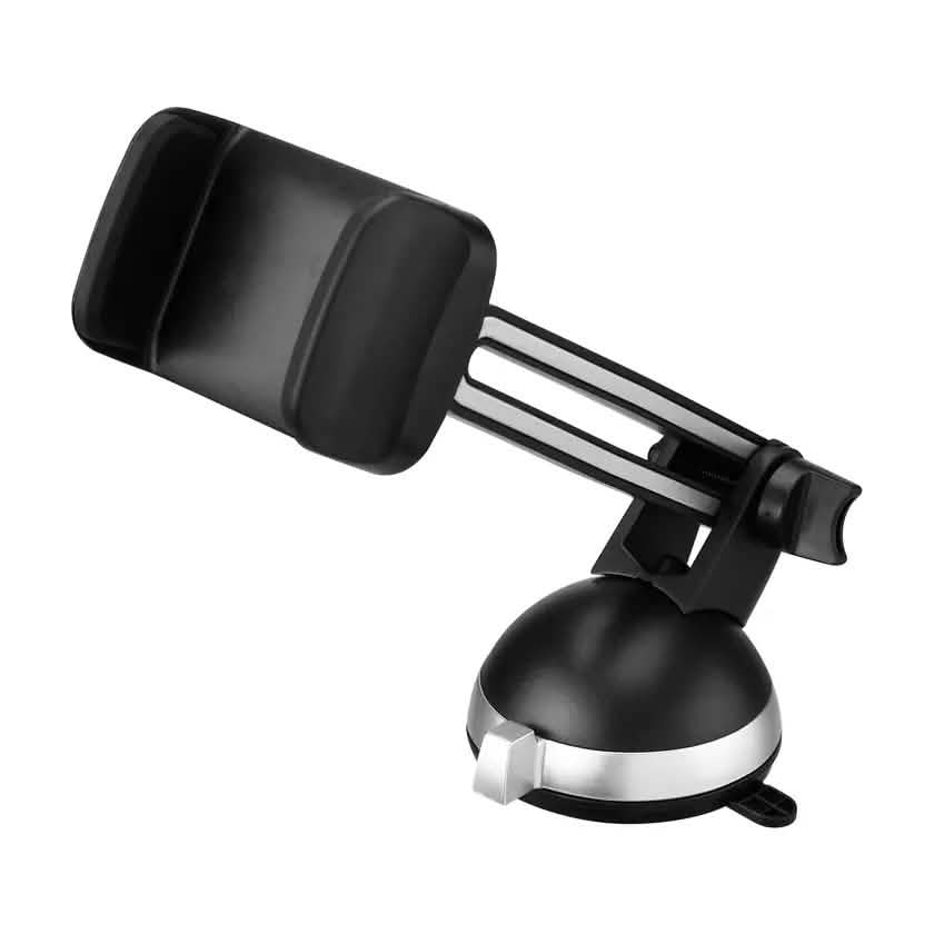 2-Pack: LAX Extendable Car Mount Holder for Cellphone with Adjustable Clamp