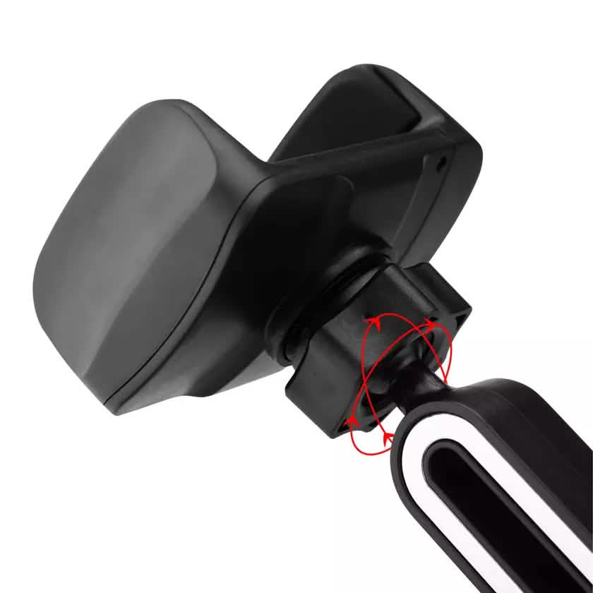 2-Pack: LAX Extendable Car Mount Holder for Cellphone with Adjustable Clamp