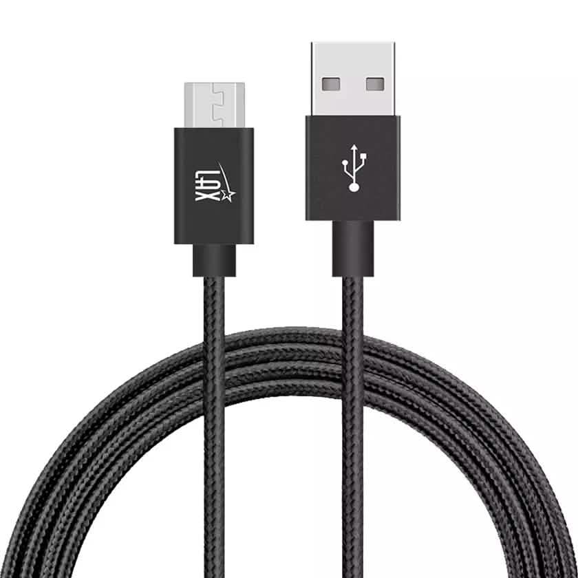 2-Pack: LAX Supreme Series Micro USB Cable