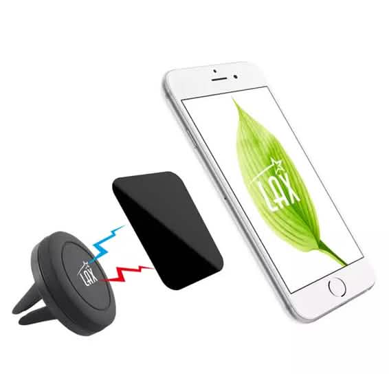 2-Pack: LAX Universal Magnetic Air Vent Mount for Smartphones and GPS Devices