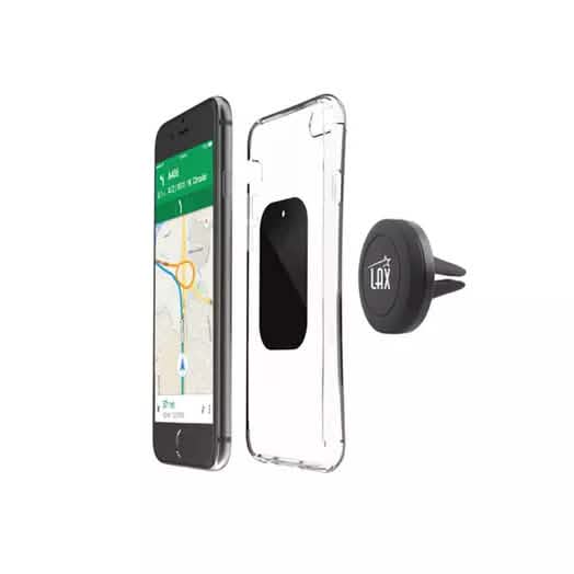 2-Pack: LAX Universal Magnetic Air Vent Mount for Smartphones and GPS Devices