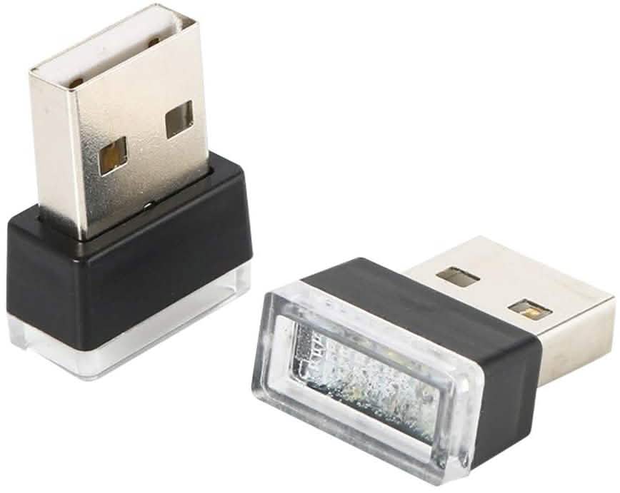 2-Pack: LED Mini Light Car Interior Wireless Atmosphere Light