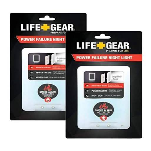 2-Pack: Life Gear LG24-10228-COL LED Nightlight