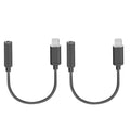 2-Pack: Lightning to Headphone Jack Adapter