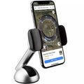 2-Pack: Long Clamp Car Mount Phone Holder for Dashboard and Windshield