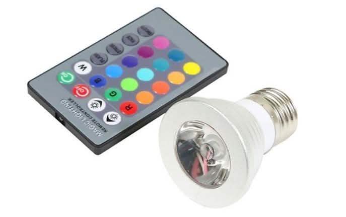 2-Pack: Magic Light Color-Changing LED Light Bulbs with Remote Control