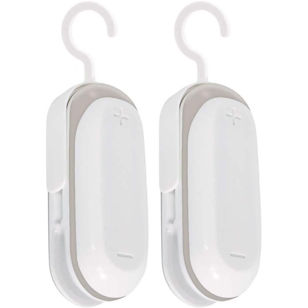 2-Pack: Mempedont Mini Bag Sealer - Heat Sealer for Plastic Bags