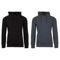 2-Pack: Men’s and Women’s Fleece Pullover Hoodie