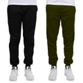 2-Pack: Men's Slim-Fit Fleece Jogger Sweatpants