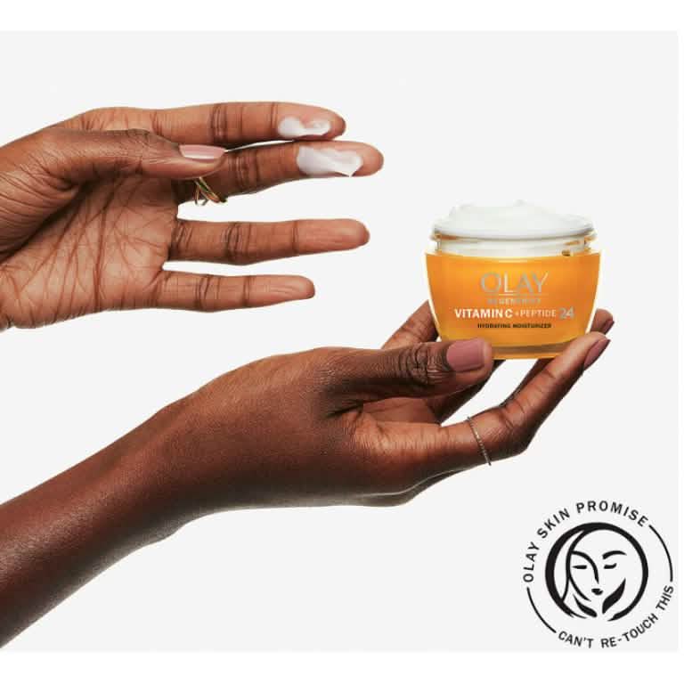 2-Pack: Olay Vitamin C and Peptide 24 Advanced Moisturizer 1.7 oz.