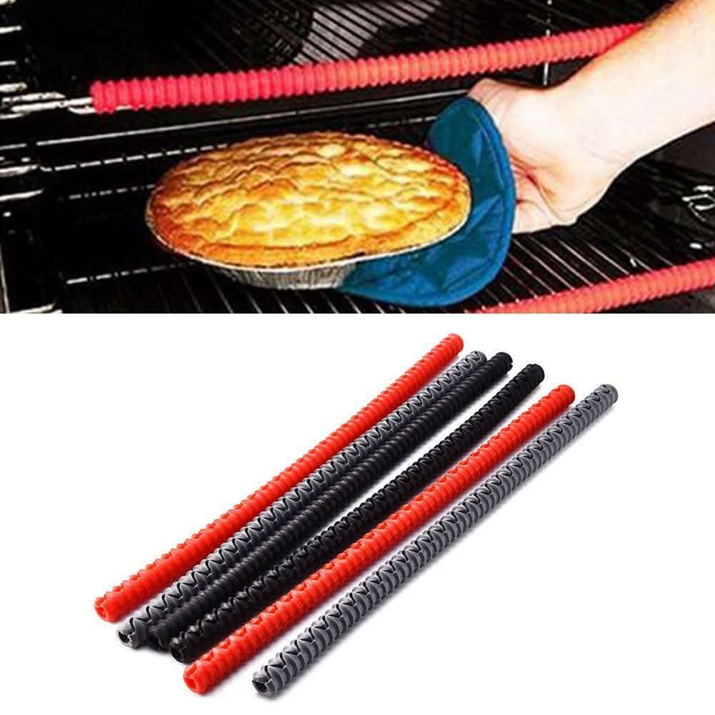 2-Pack: Oven Shelf Protection Heat Resistant Silicon Strips