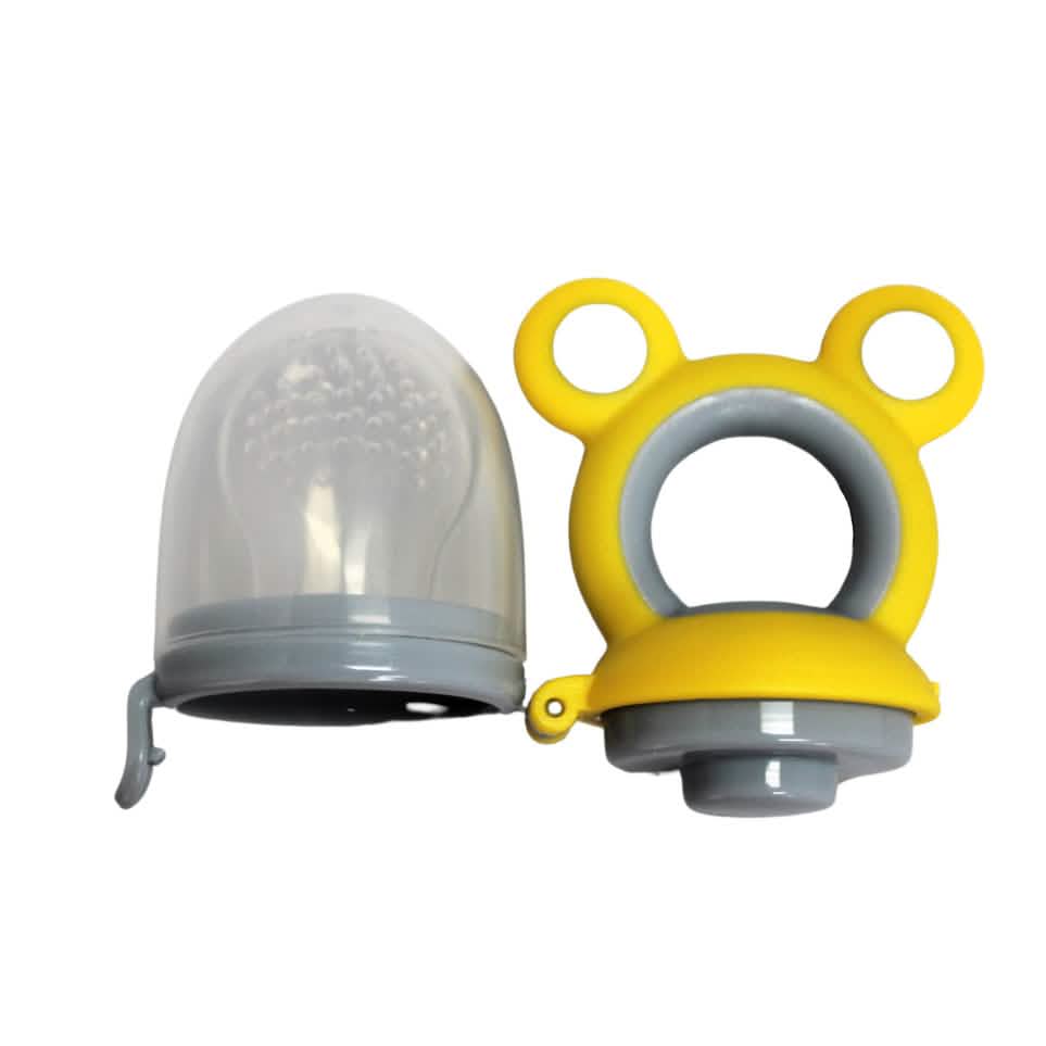 2-Pack: Pacifier Vulcanized Silicone Baby Fruit Feeder