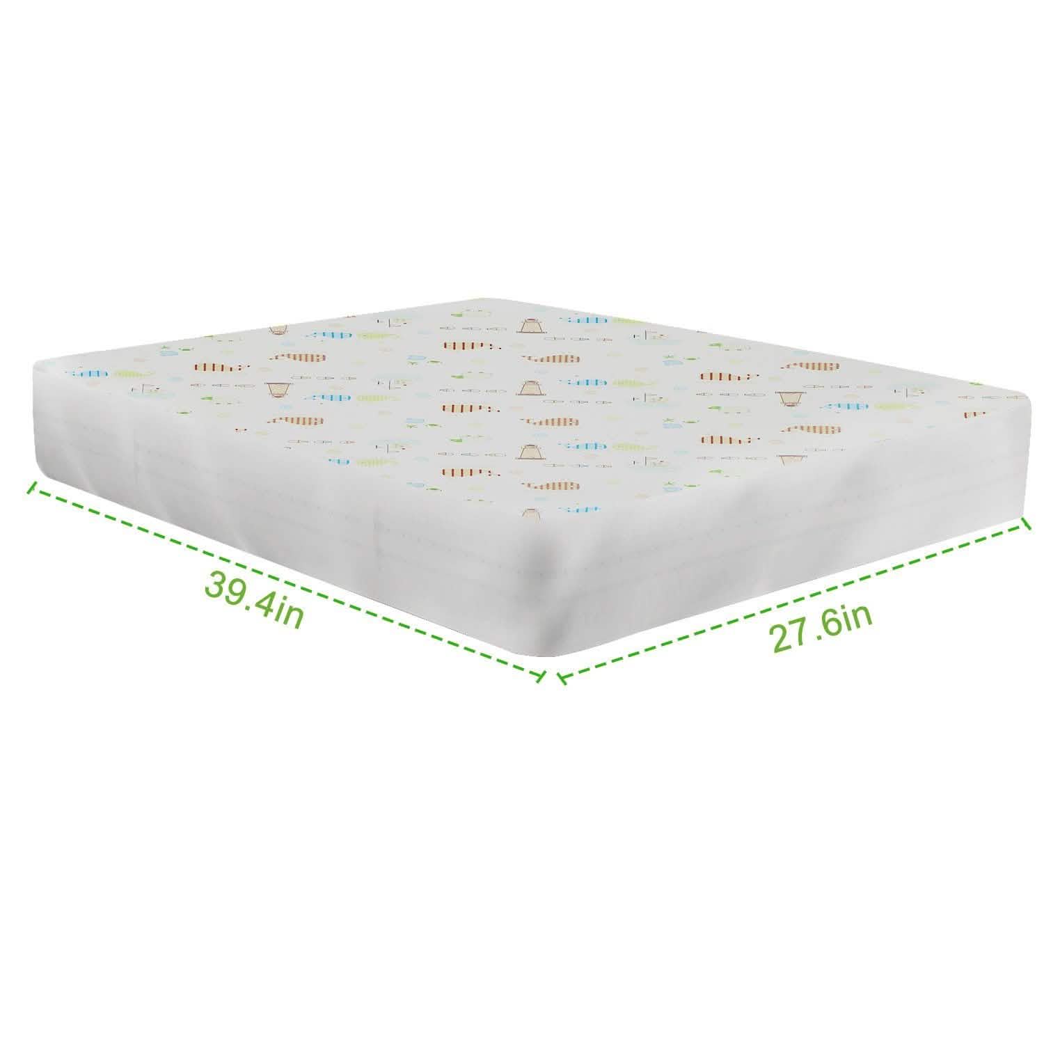 2-Pack: Pack N Play Portable Crib Sheet