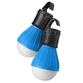 2-Pack: Portable Emergency Light Bulb with Hook