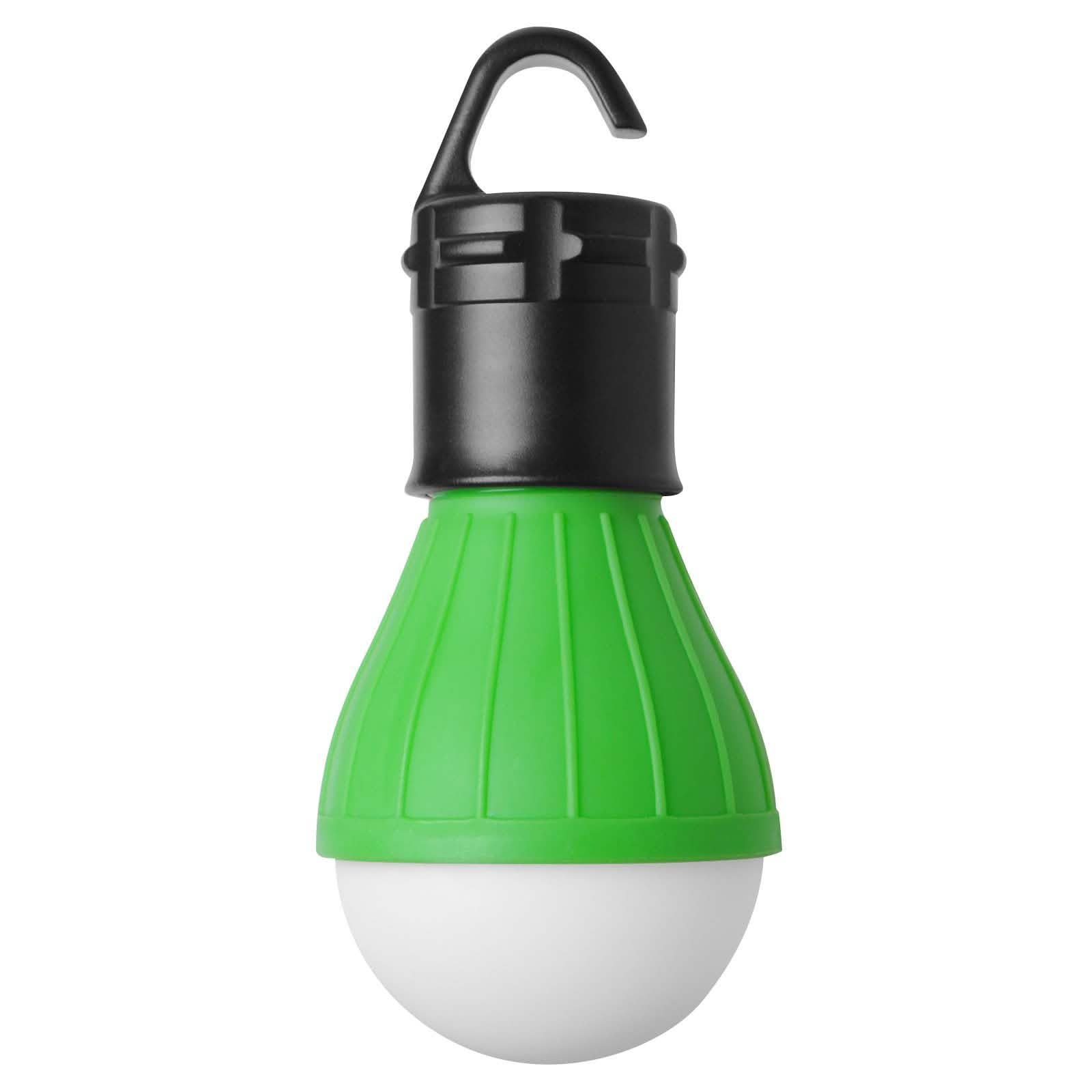 2-Pack: Portable Emergency Light Bulb with Hook