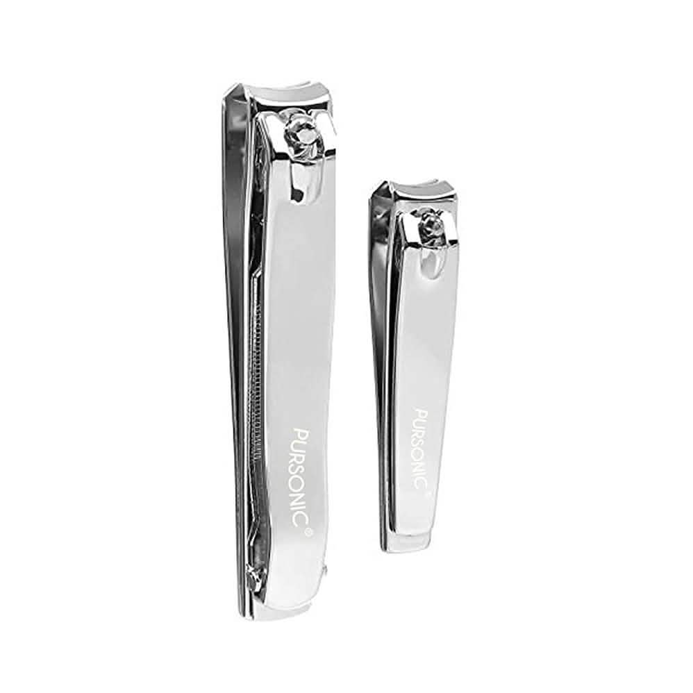 2-Pack: Pursonic Premium Nail Clipper Set