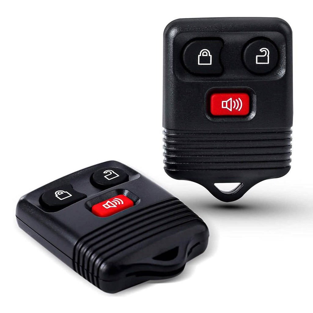 2-Pack: Replacement Keyless Entry Remote Key Fob Clicker Transmitter
