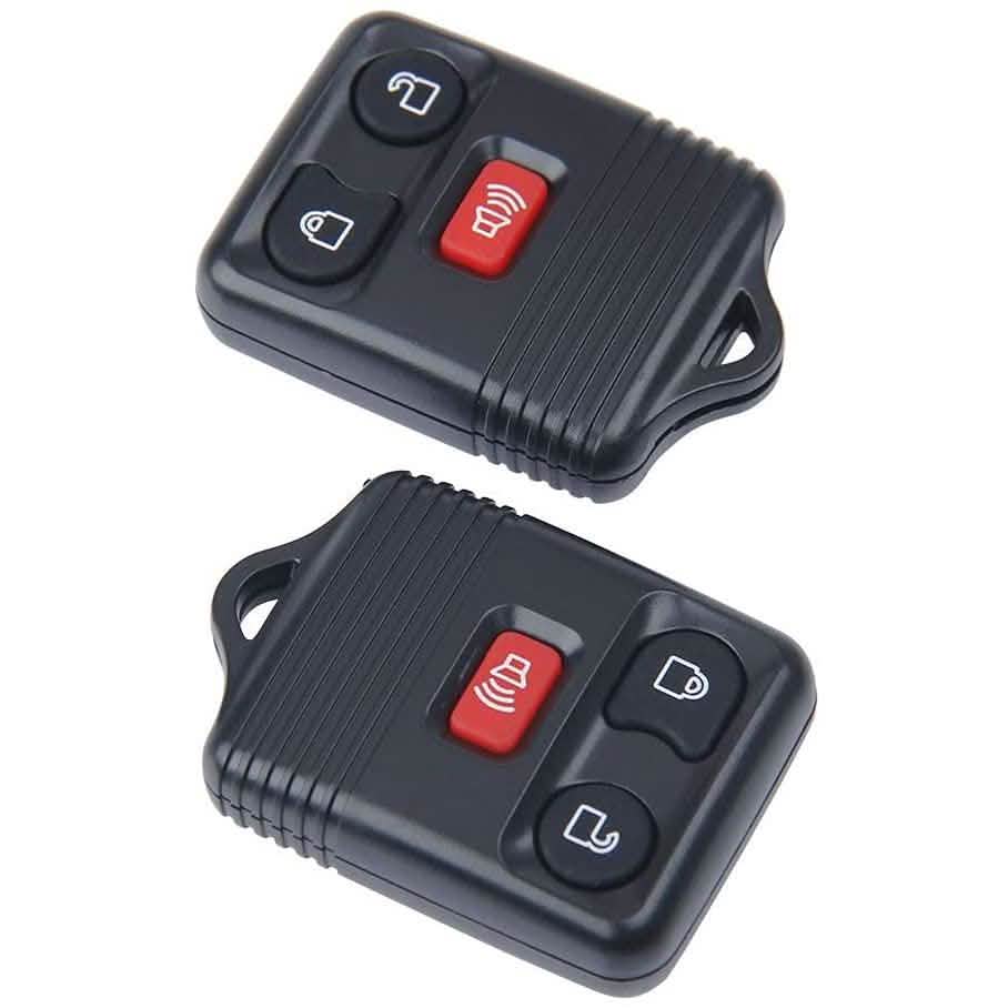 2-Pack: Replacement Keyless Entry Remote Key Fob Clicker Transmitter