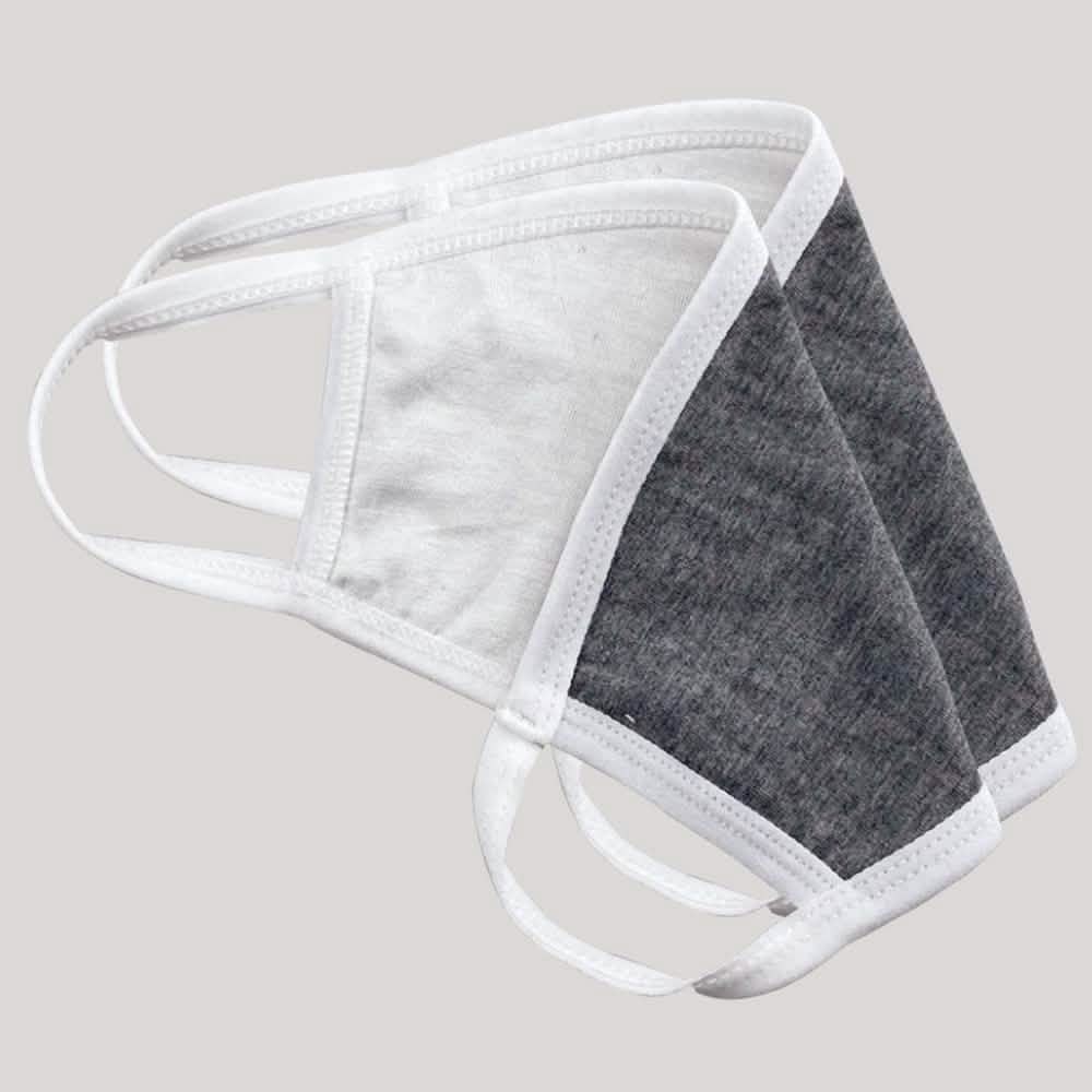 2-Pack: Reusable Cotton Face Mask