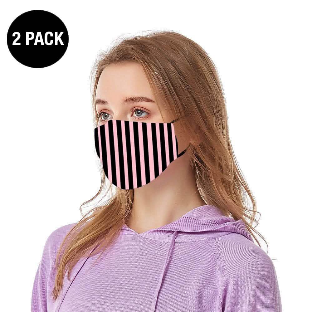 2-Pack: Reusable Ear Loop Face Mask