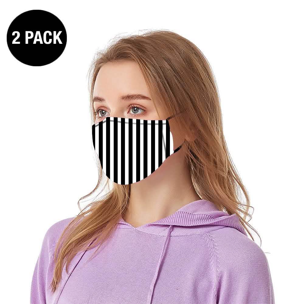 2-Pack: Reusable Ear Loop Face Mask