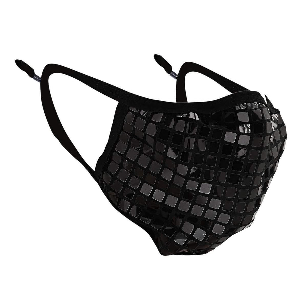 2-Pack: Reusable Fitted Fabric PVC Mask