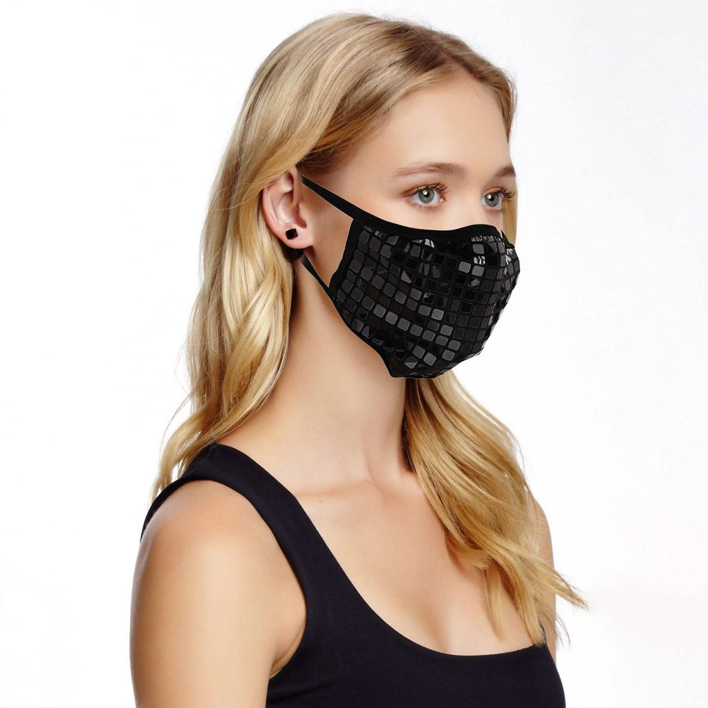 2-Pack: Reusable Fitted Fabric PVC Mask