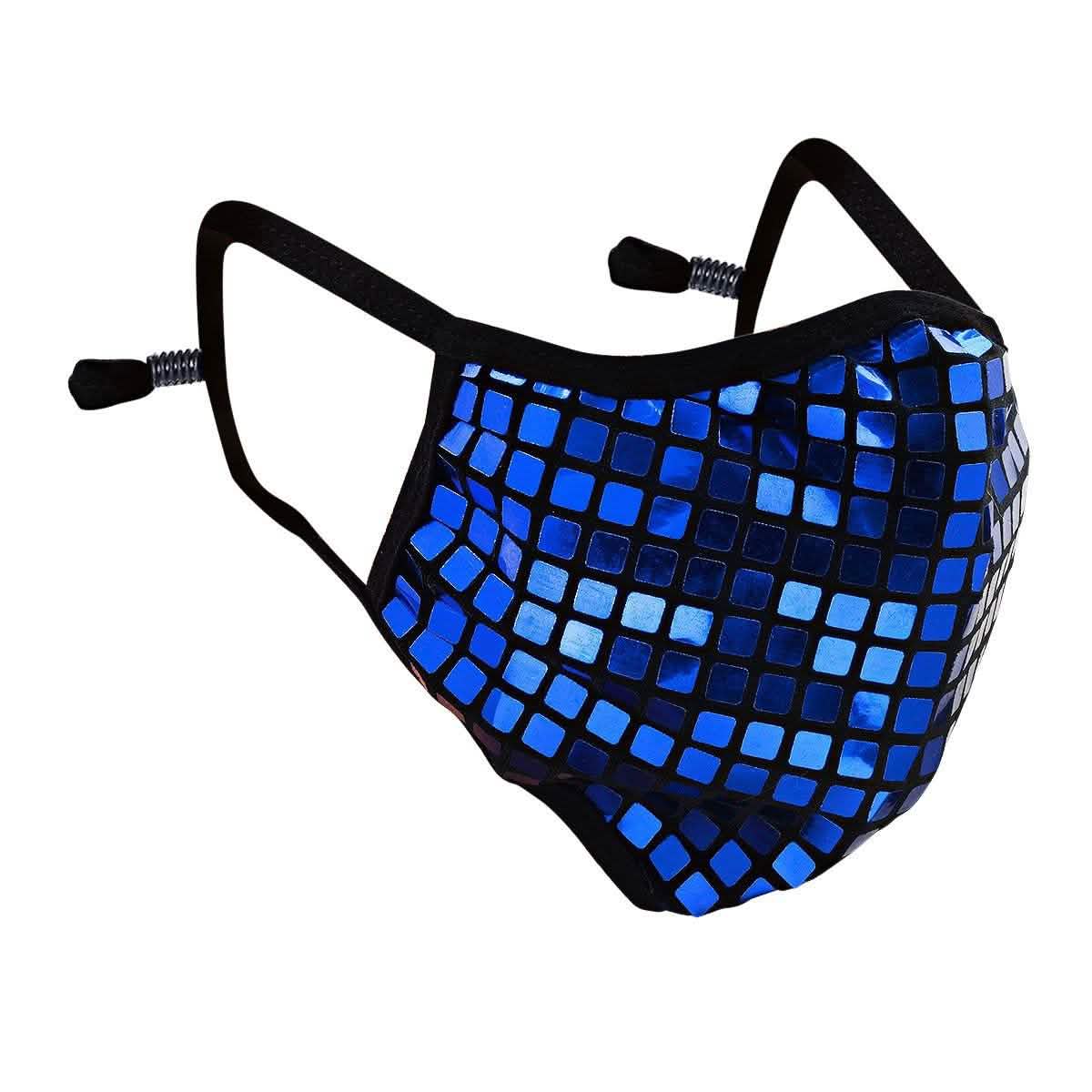 2-Pack: Reusable Fitted Fabric PVC Mask