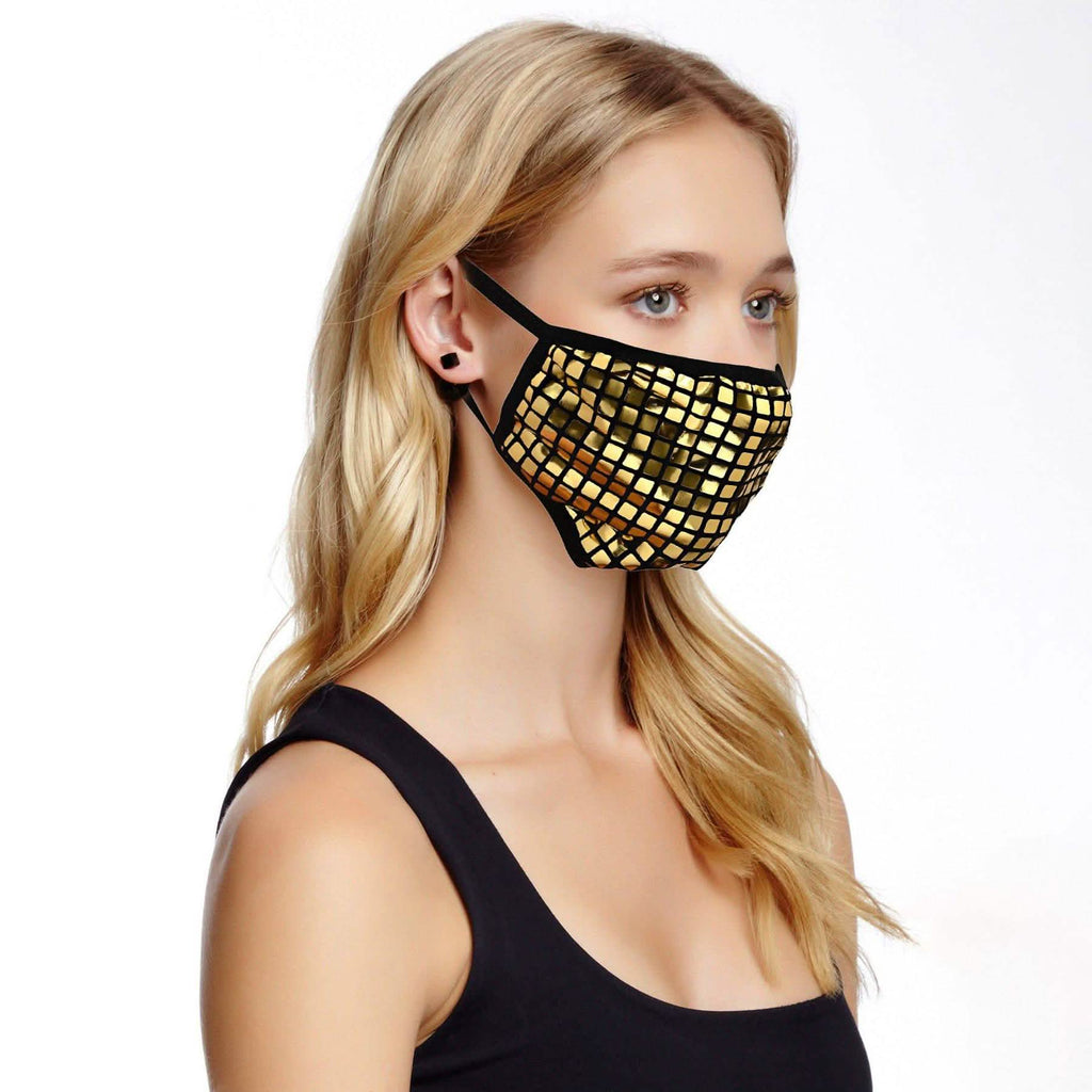 2-Pack: Reusable Fitted Fabric PVC Mask