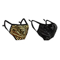 2-Pack: Reusable Fitted Fabric PVC Mask