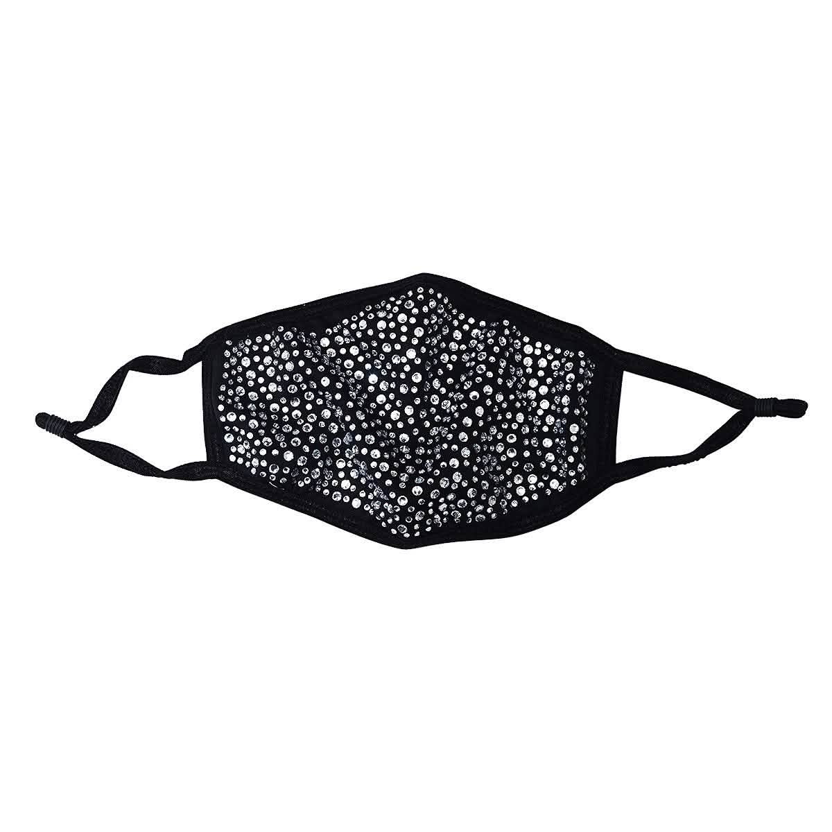 2-Pack: Reusable Washable Fitted Crystal Masks
