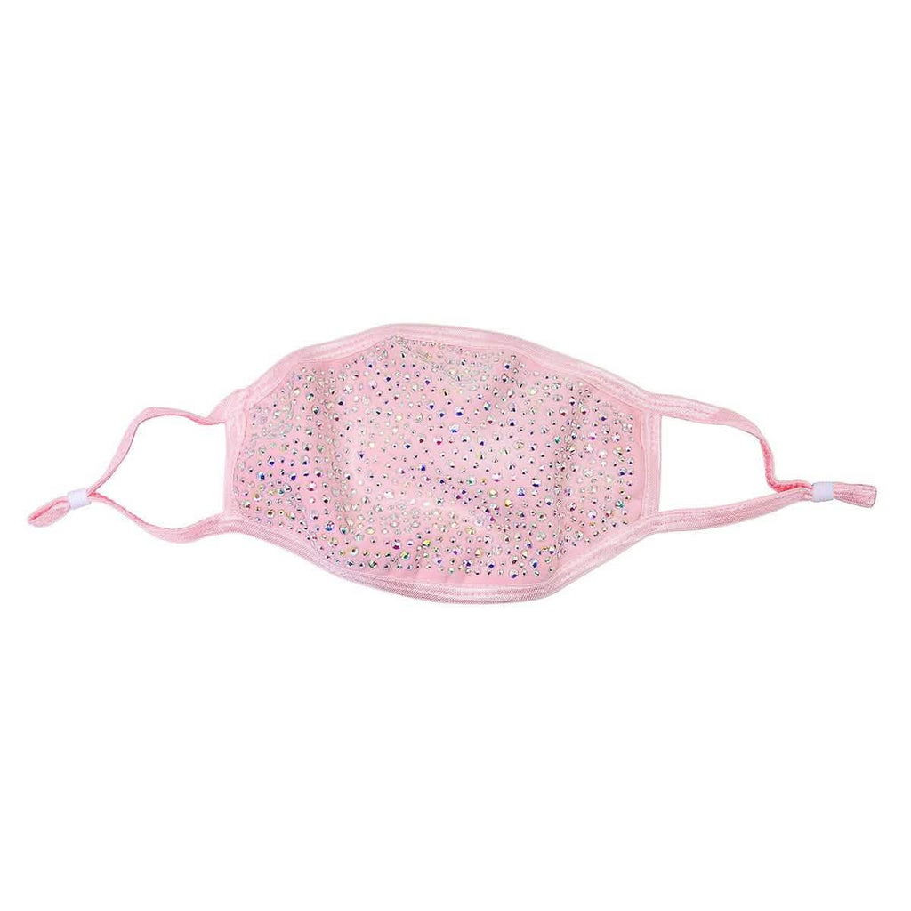 2-Pack: Reusable Washable Fitted Crystal Masks