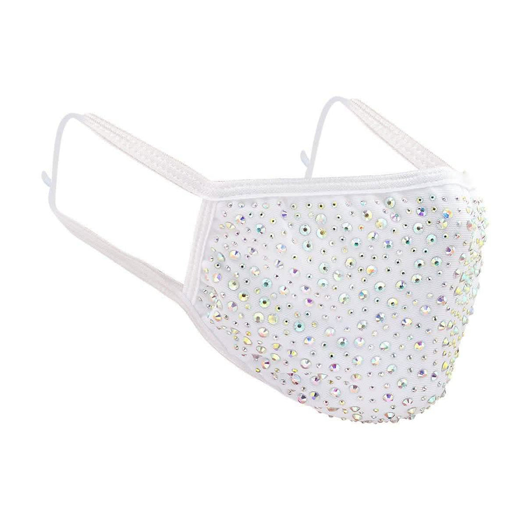2-Pack: Reusable Washable Fitted Crystal Masks