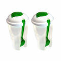 2-Pack: Salad or Lunch To Go Container With Fork & Dressing Cup