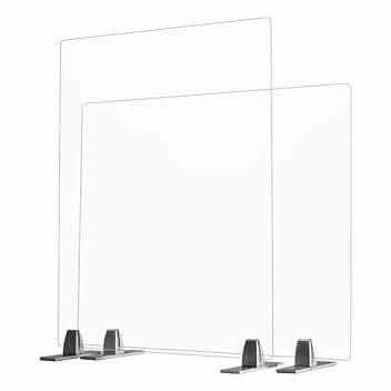 2-Pack: Seville Classics UltraShield Table Top Shield