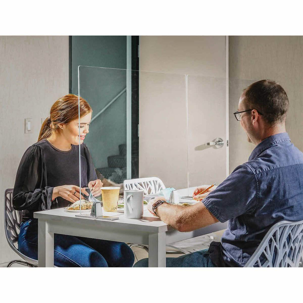 2-Pack: Seville Classics UltraShield Table Top Shield