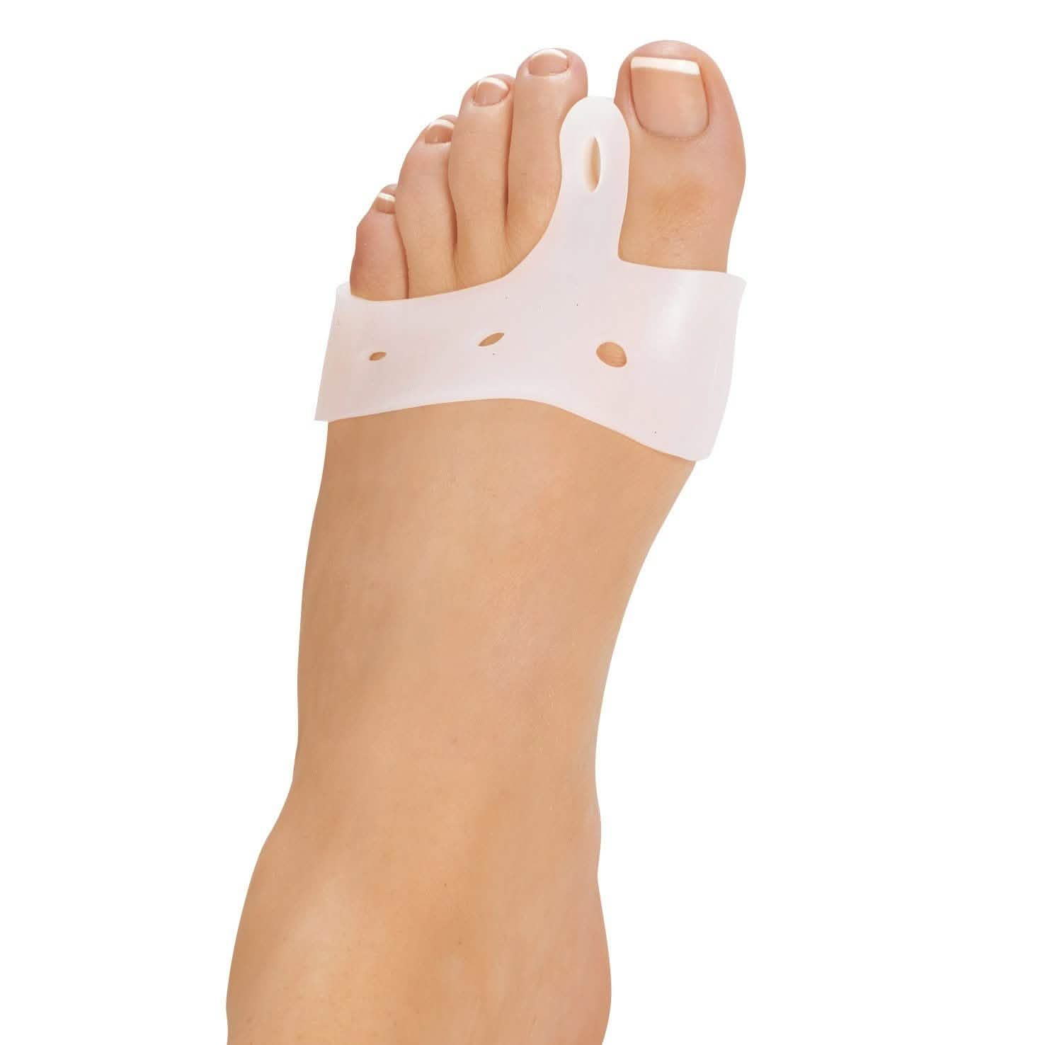 2-Pack: Silicone Gel Pads for Hallux Valgus