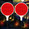 2-Pack: Solar Powered Driveway Spotter