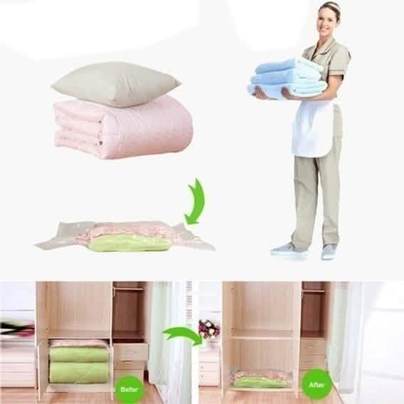 2-Pack: Space Saver Saving Storage Seal Vacuum Vac Bags
