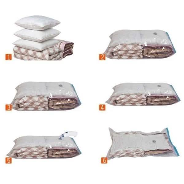 2-Pack: Space Saver Saving Storage Seal Vacuum Vac Bags