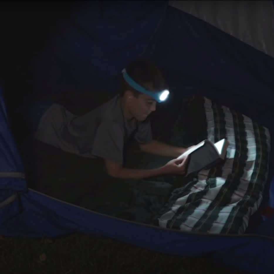 2-Pack: Stanley Rechargeable Ultra Bright Headband LED Lights with Armbands