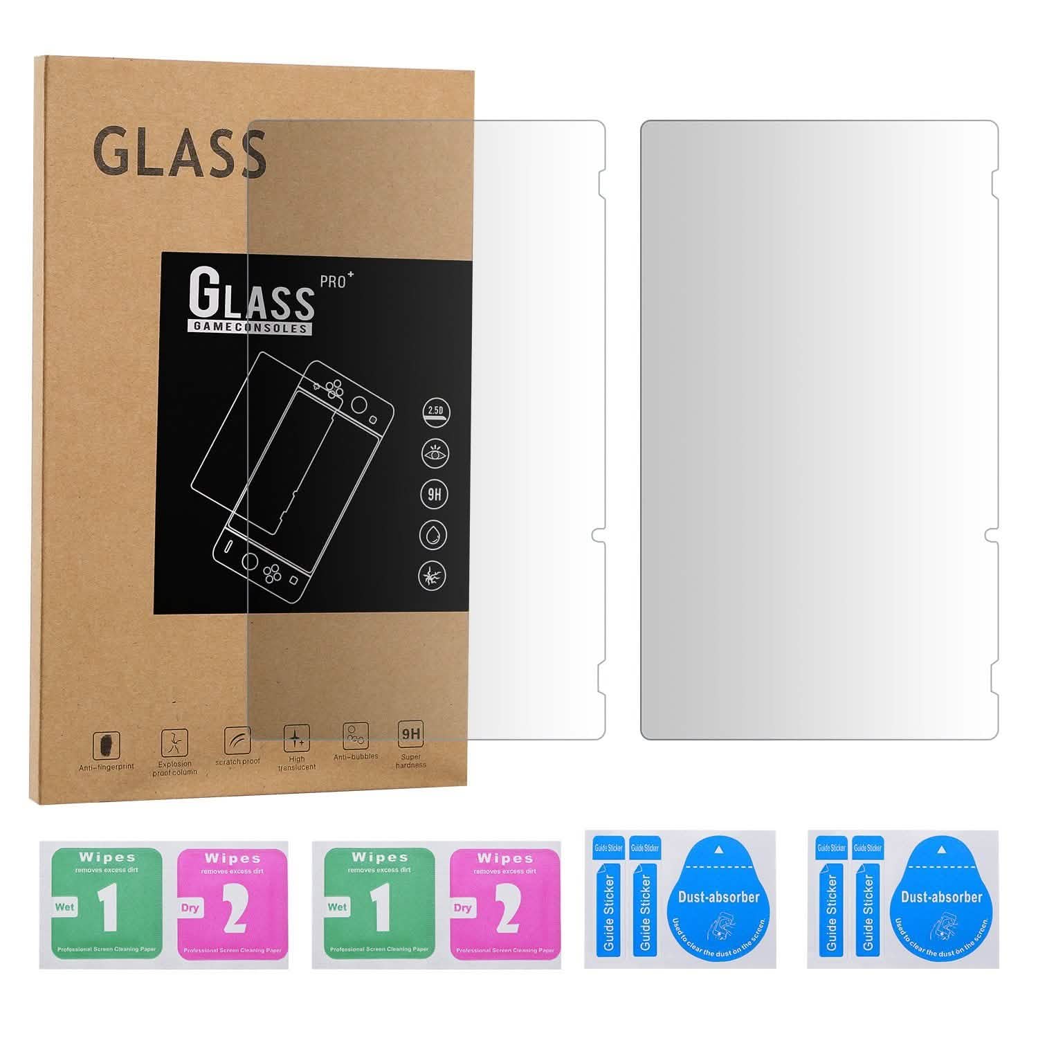 2-Pack: Tempered Glass Screen Protector for Nintendo Switch