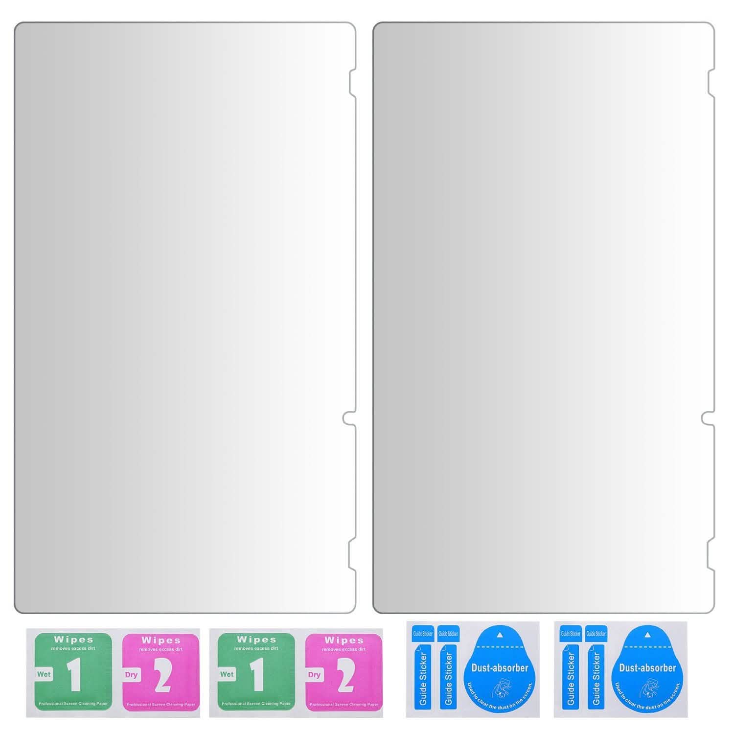 2-Pack: Tempered Glass Screen Protector for Nintendo Switch